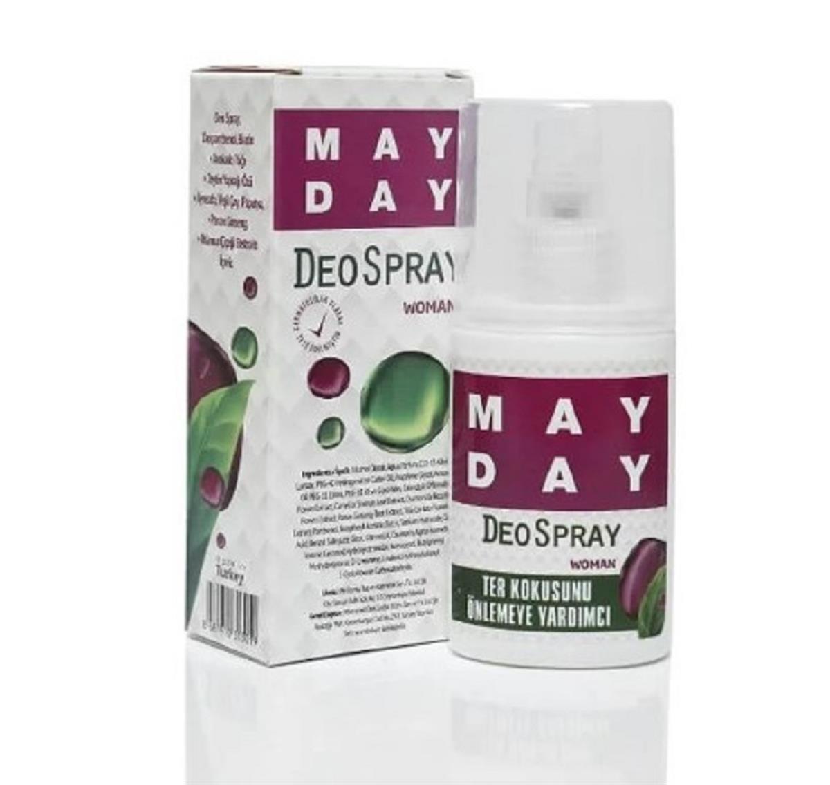 MAY DAY May Day Ter Kokusu Önlemeye Yardımcı Sprey Kadın 50 ml