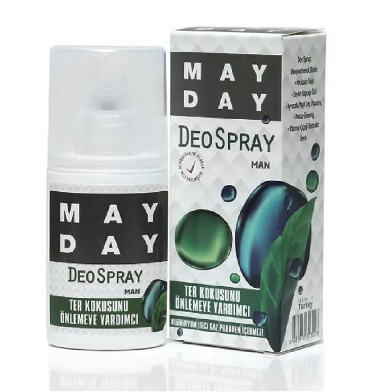 MAY DAY May Day Ter Kokusunu Önlemeye Yardımcı Sprey Erkek 50 ml