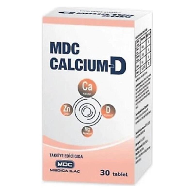 MDC MDC Calcium-D 30 Tablet