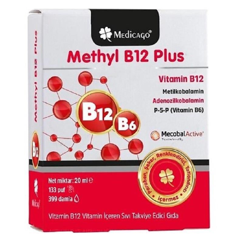 MEDİCAGO Medicago Methyl B12 Plus Sprey 20 ml