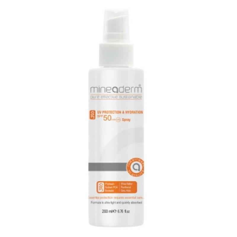 MineaDerm Mineaderm UV Protection Hydration Sprey SPF50+ 200 ml