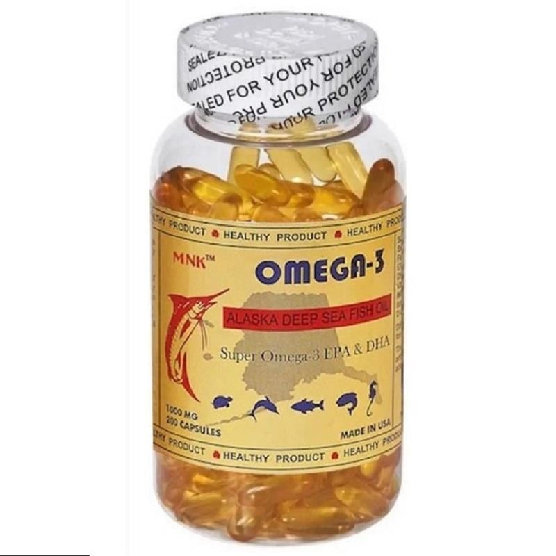 MNK MNK Omega-3 200 Yumuşak Kapsül