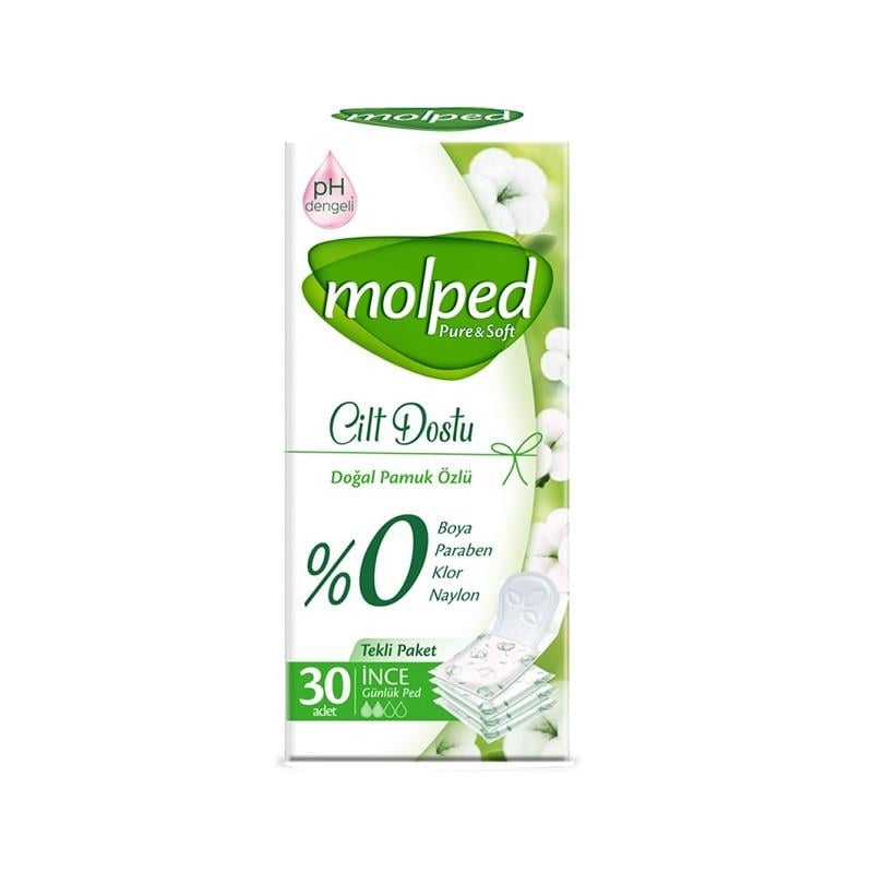 Molped Molped Günlük Pure & Soft İnce Eko 30'lu