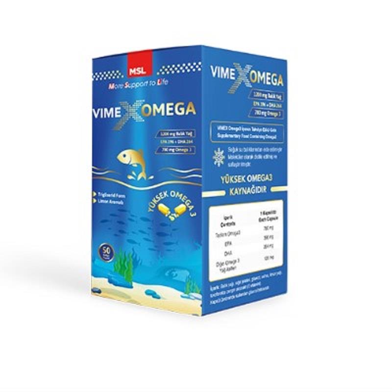 MSL MSL Vimex Omega Plus 60 Kapsül