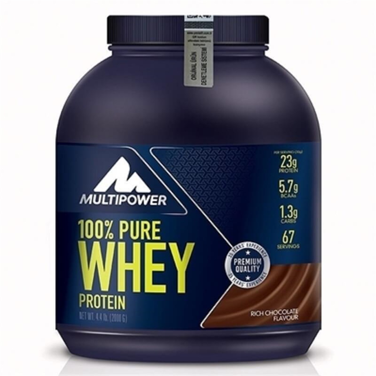 Multipower Multipower 100% Pure Whey Protein 2000 gr - Çikolata