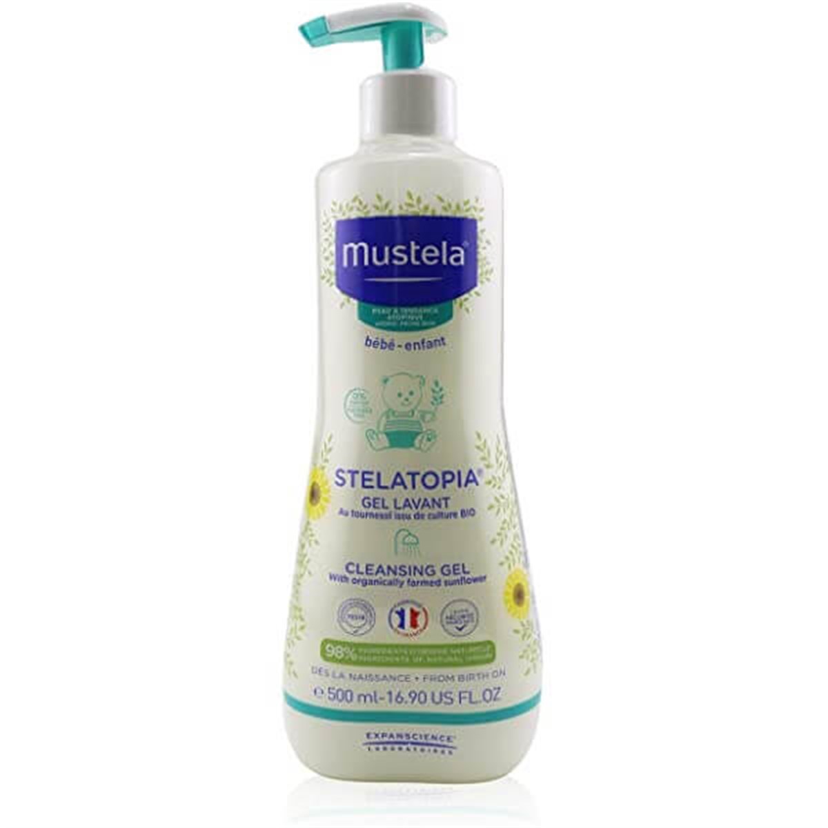 Mustela Mustela Stelatopia Cleansing Gel 500 ml