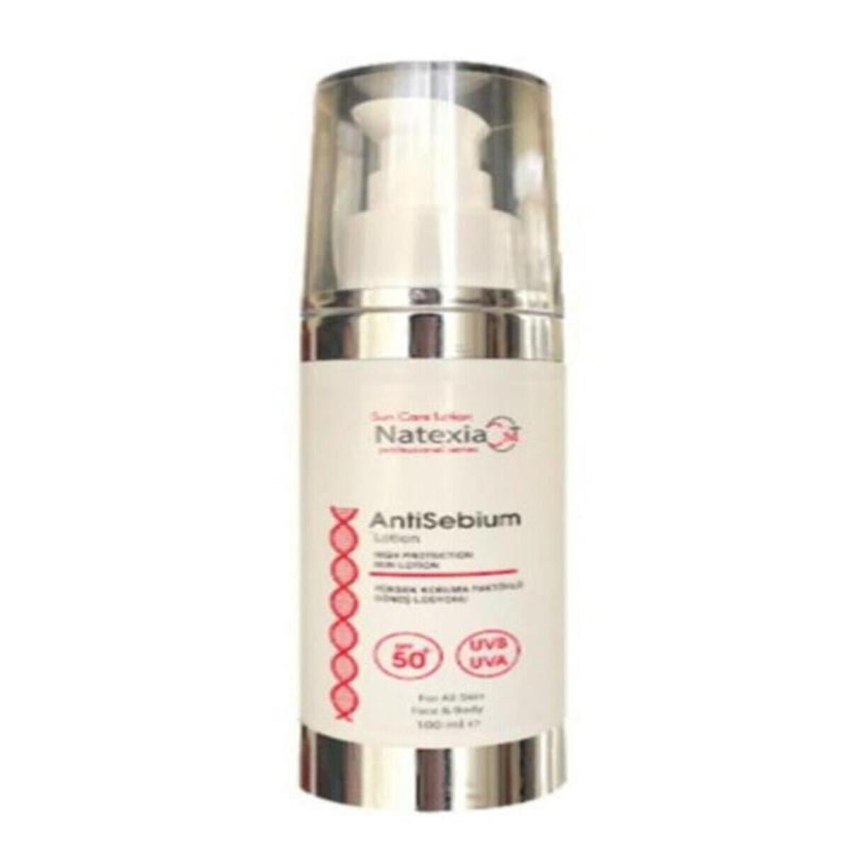 Natexia Natexia Sun Care Lotion Antisebium SPF50 100 ml