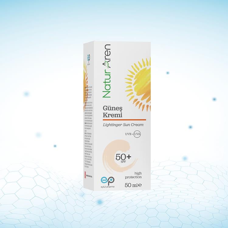 Naturaren Naturaren Lightinger Yağsız Güneş Kremi SPF50 50 ml