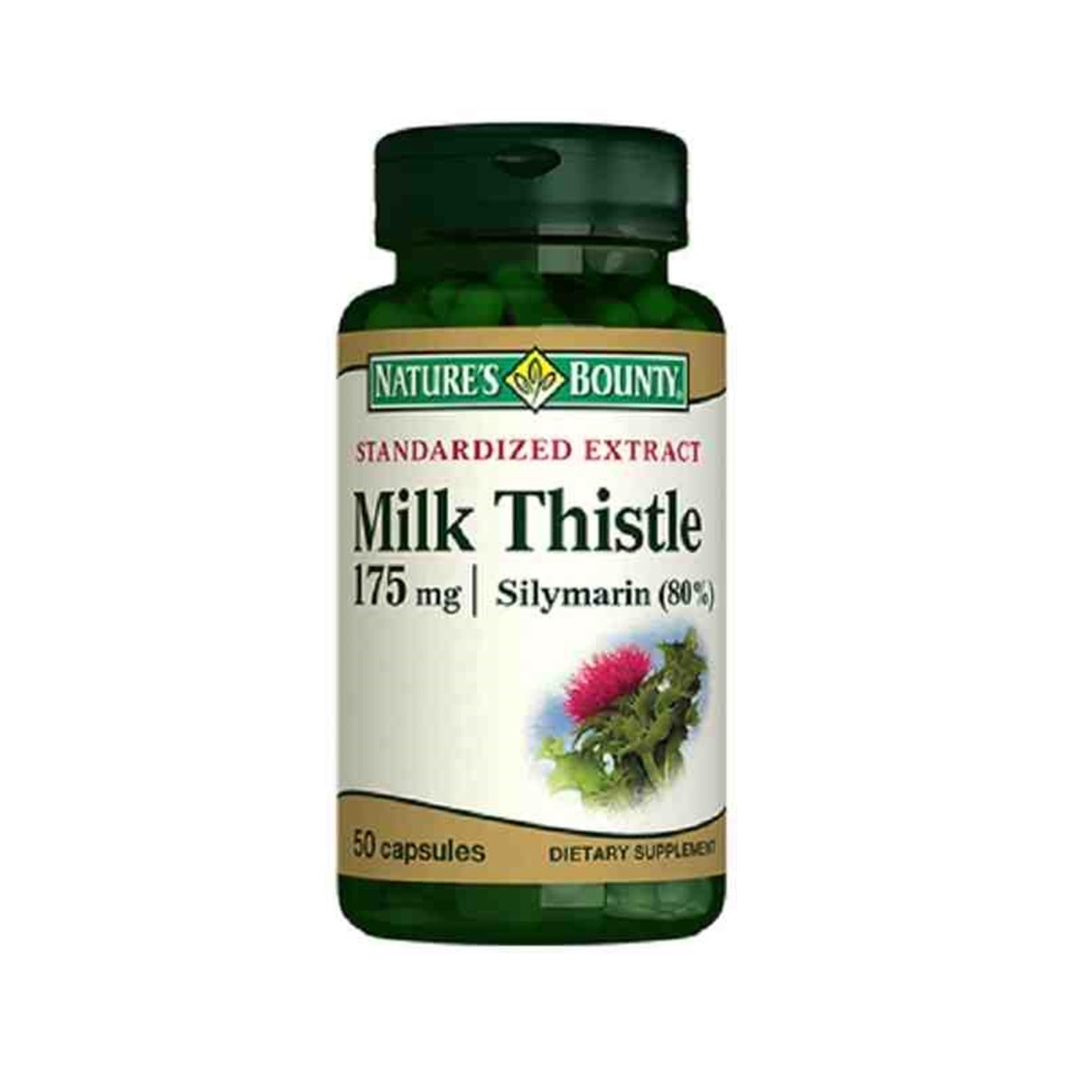 Nature's BountyNature's Bounty Milk Thistle 175 mg 50 Kapsül