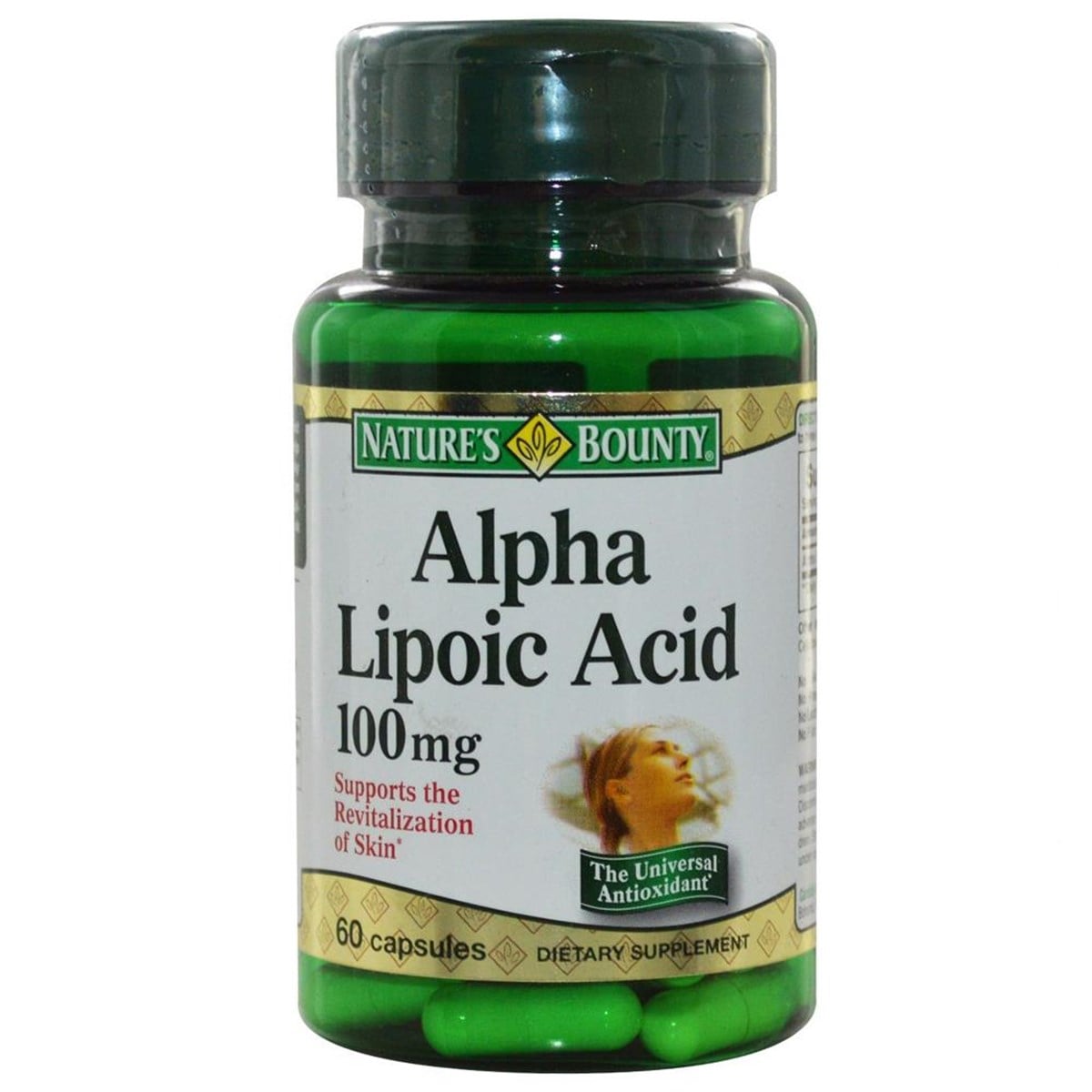 NATURE'S Nature's Bounty Alpha Lipoic Acid 100 mg 60 Kapsül