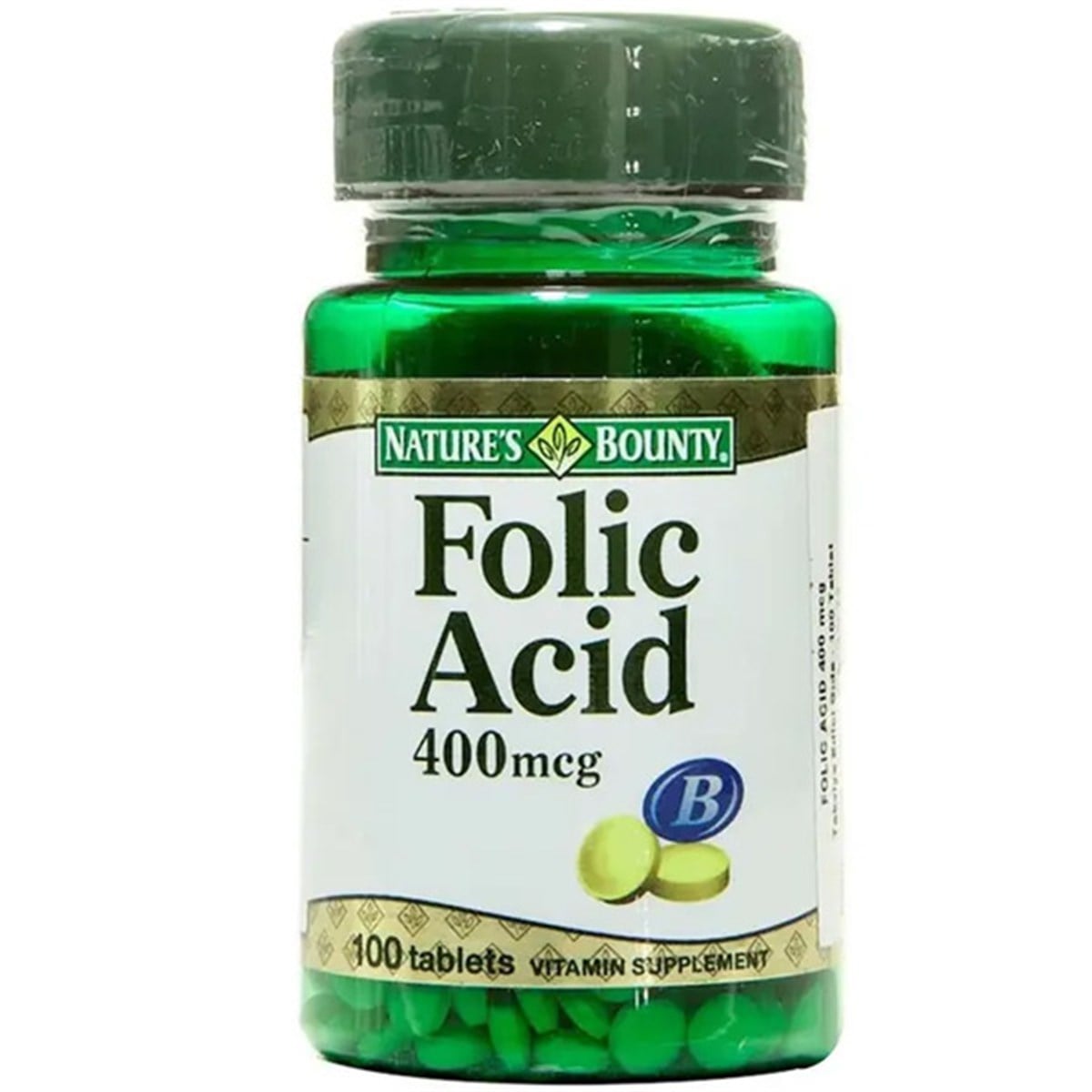 Nature's Nature's Bounty Folic Acid 400 mcg 100 Tablet