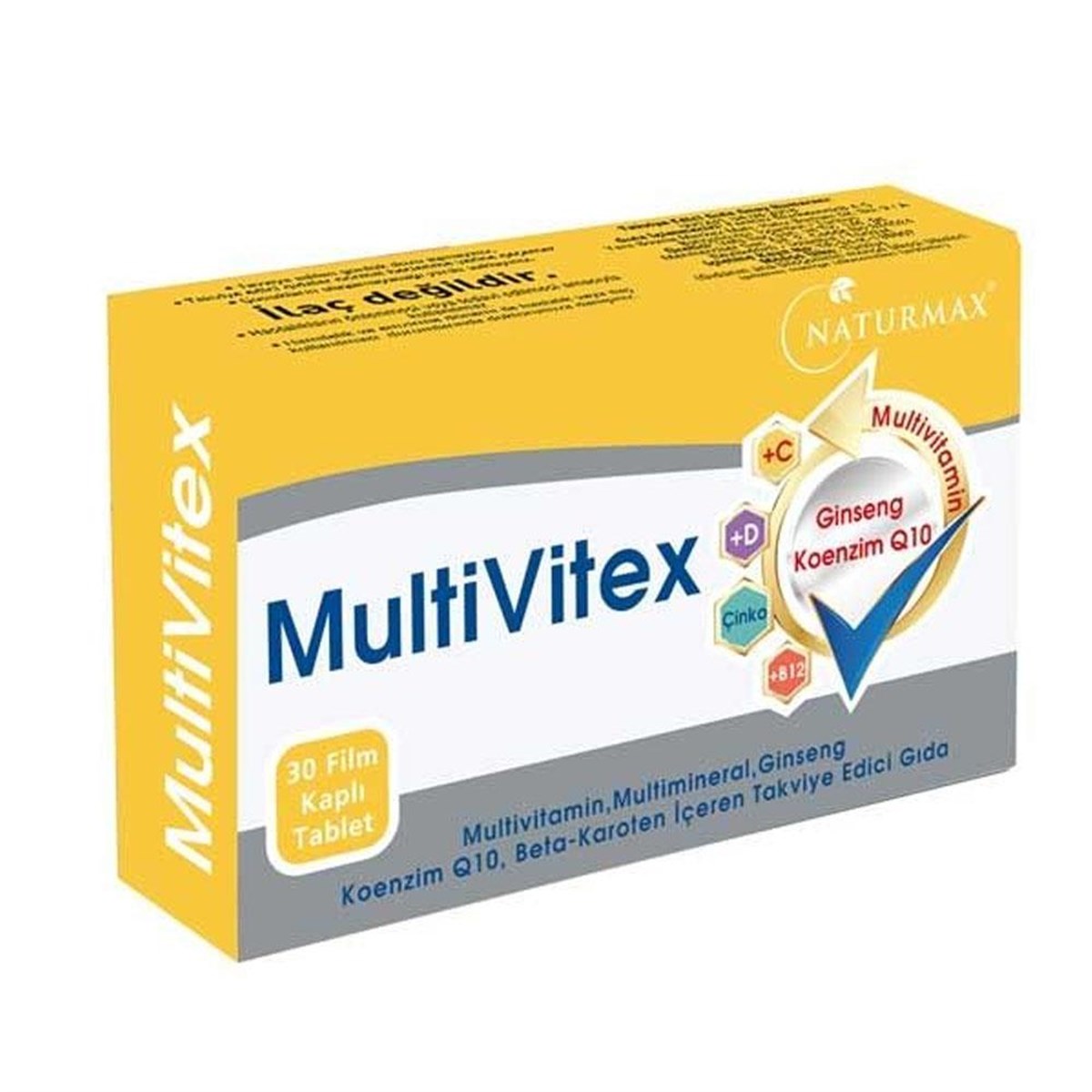 Naturmax Naturmax Multivitex Multi Vitamin 30 Tablet