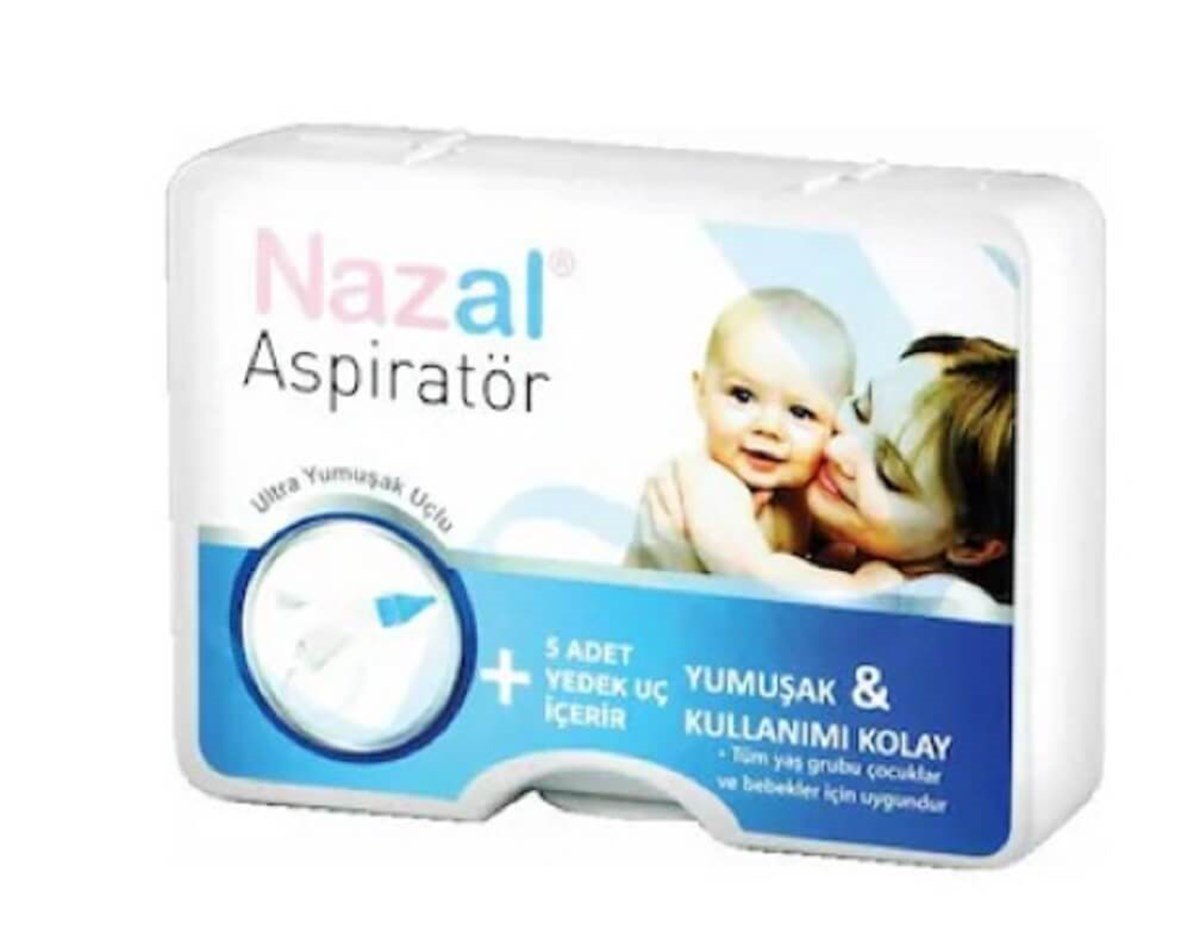 Naz Pharma Nazal Burun Aspiratörü + 5 Yedek Uç