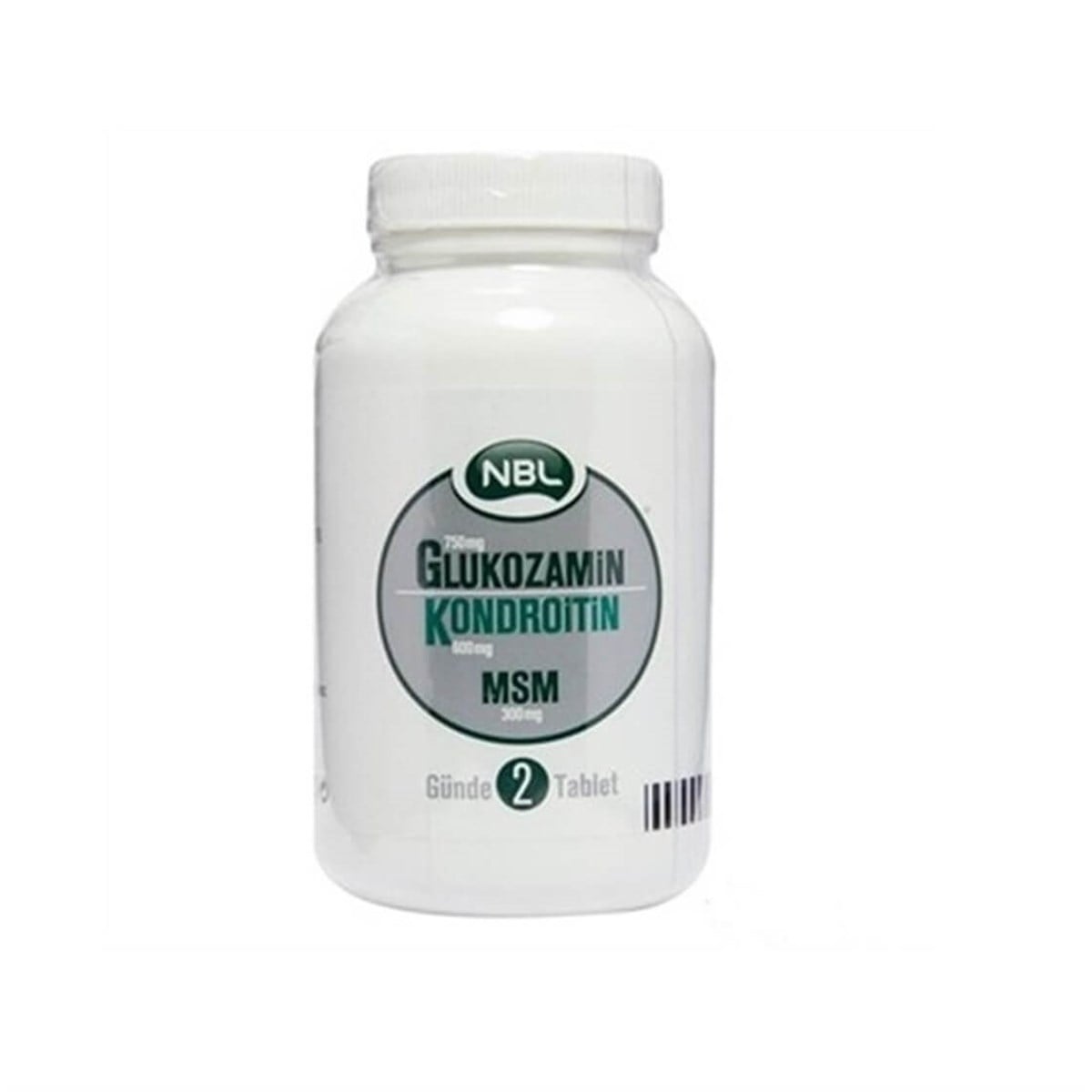 nbl NBL Glukozamin Kondroitin MSM 60 Tablet