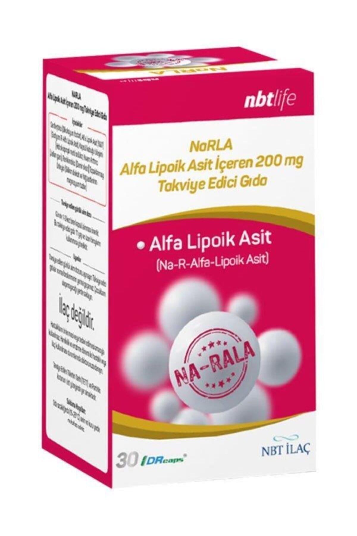 NBT Nbt Life Narla Alfa Lipoik Asit 30 Kapsül