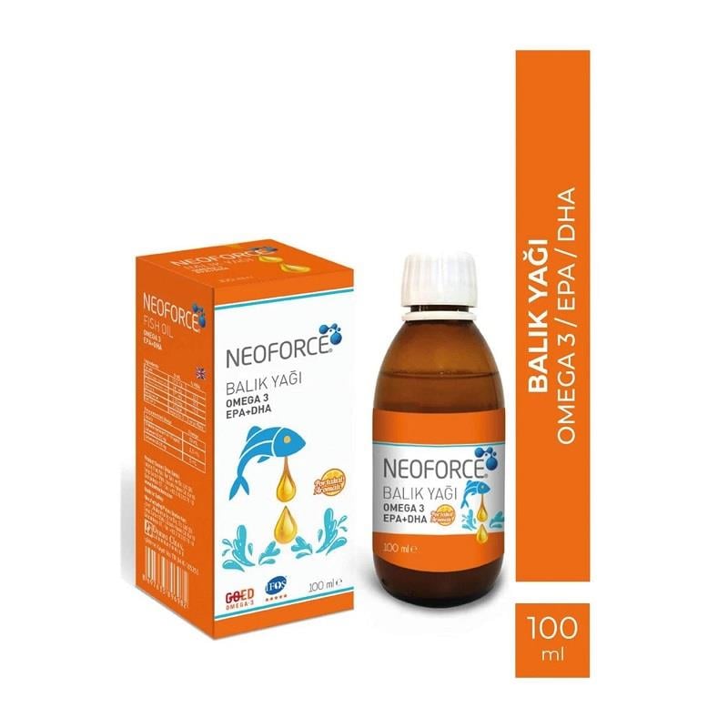 NEOFORCE Neoforce Balık Yağı Omega 3 EPA + DHA Şurup 100 ml