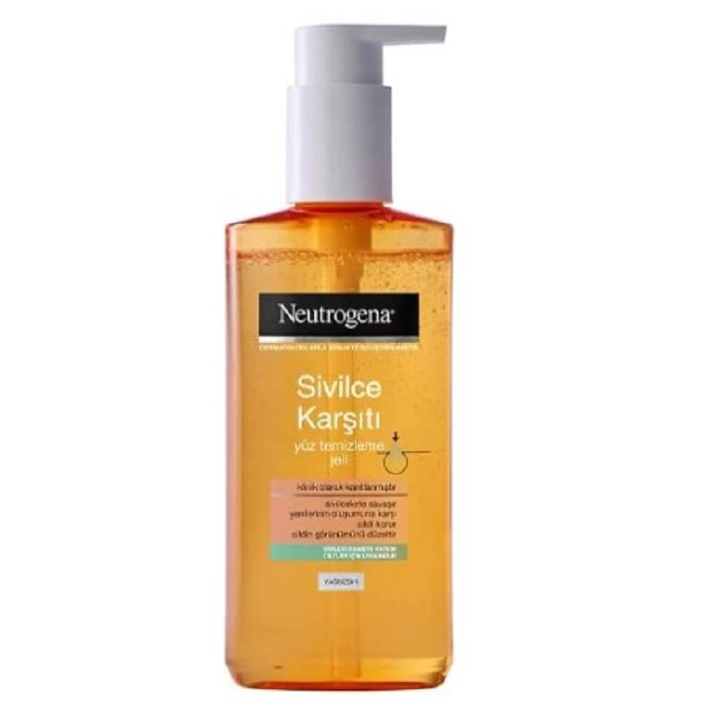 Neutrogena Neutrogena Yüz Temizleme Jeli Sivilce Karşıtı 200 ml
