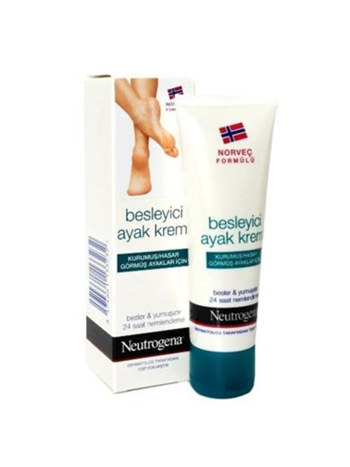 NeutrogenaNeutrogena Ayak Bakım Kremi-Kurumuş Ve Hasar Görmüş Ayaklar İçin-50Ml