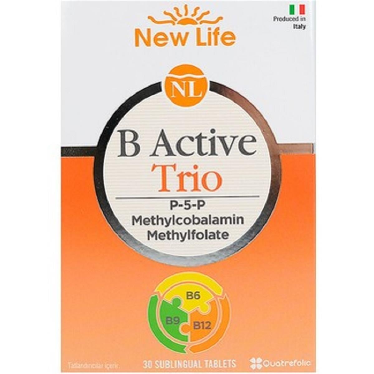 NEW LİFE New Life B Active Trio 30 Tablet
