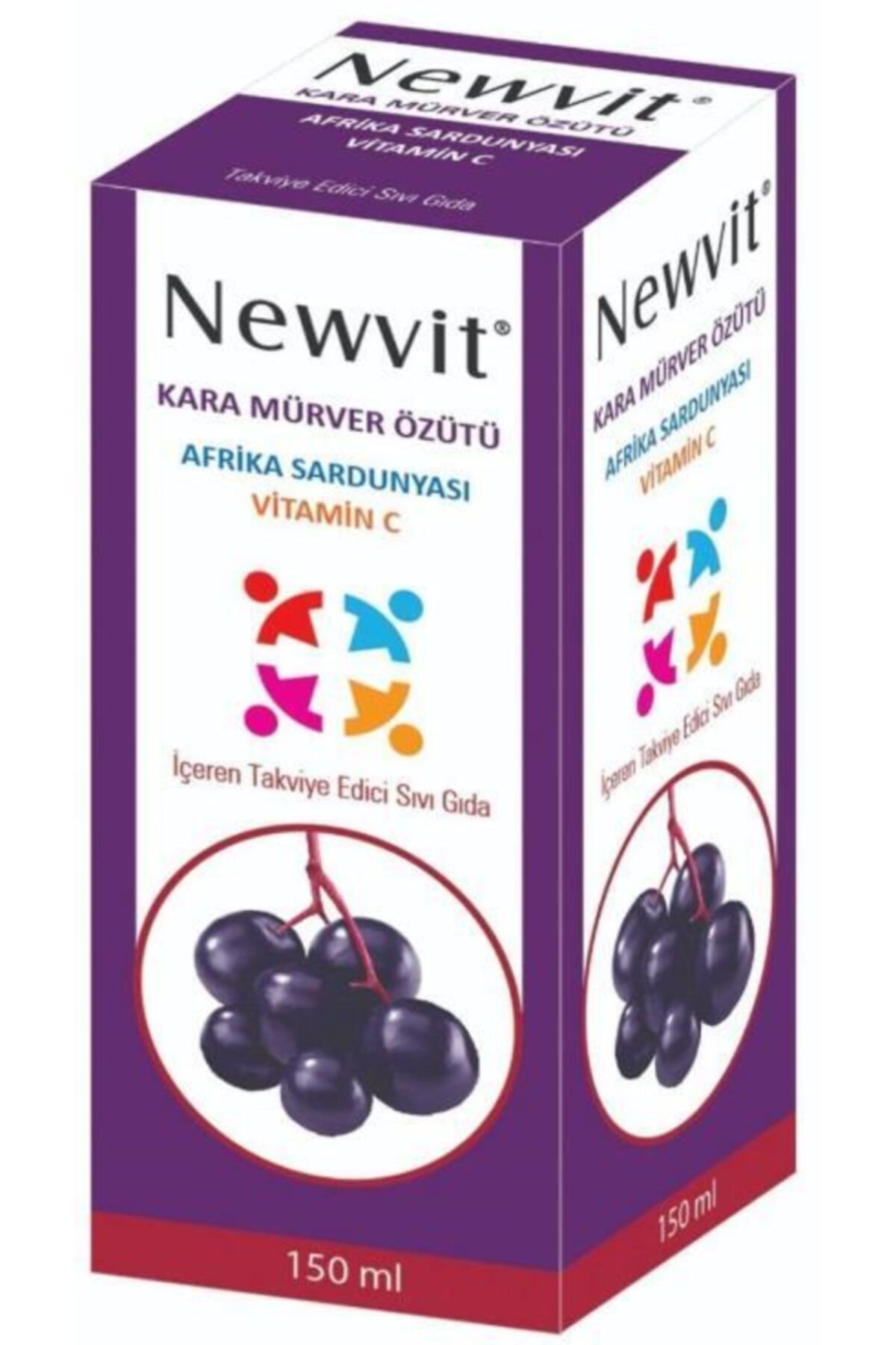 NEWVİT Newvit Kara Mürver & Afrika Sardunyası 150 ml