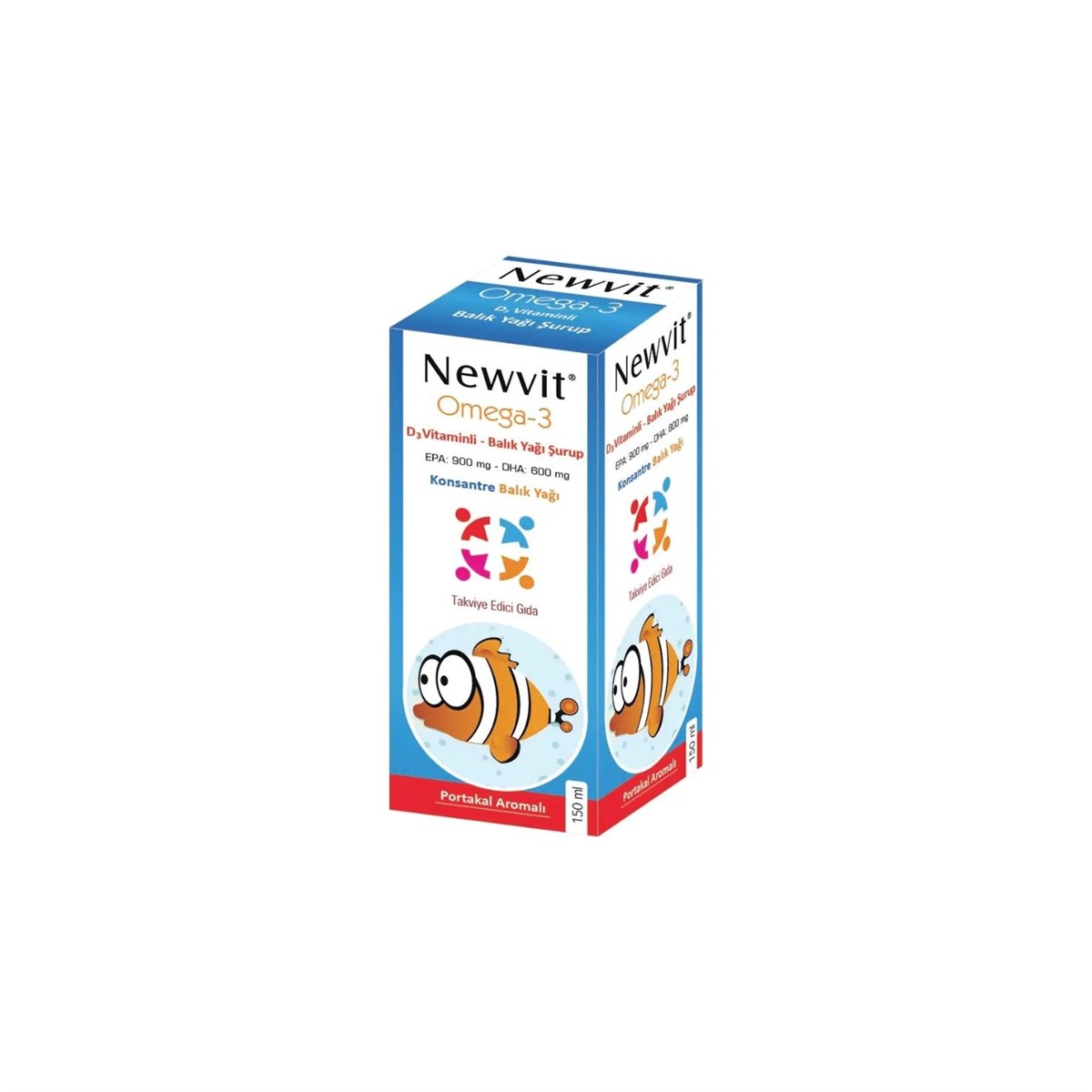NEWVİT Newvit Omega 3 Şurup 150 ml