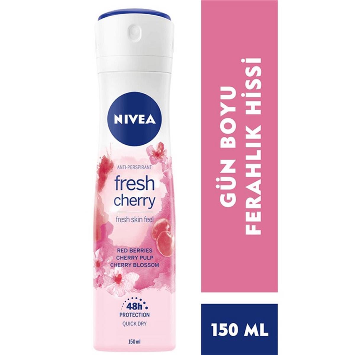 NİVEA Nivea Deodorant Fresh Cherry 150 ml