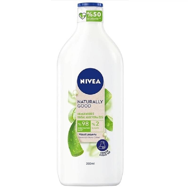 Nivea Nivea Naturally Good Bakı Losyonu Aloe Vera Özlü 350 ml