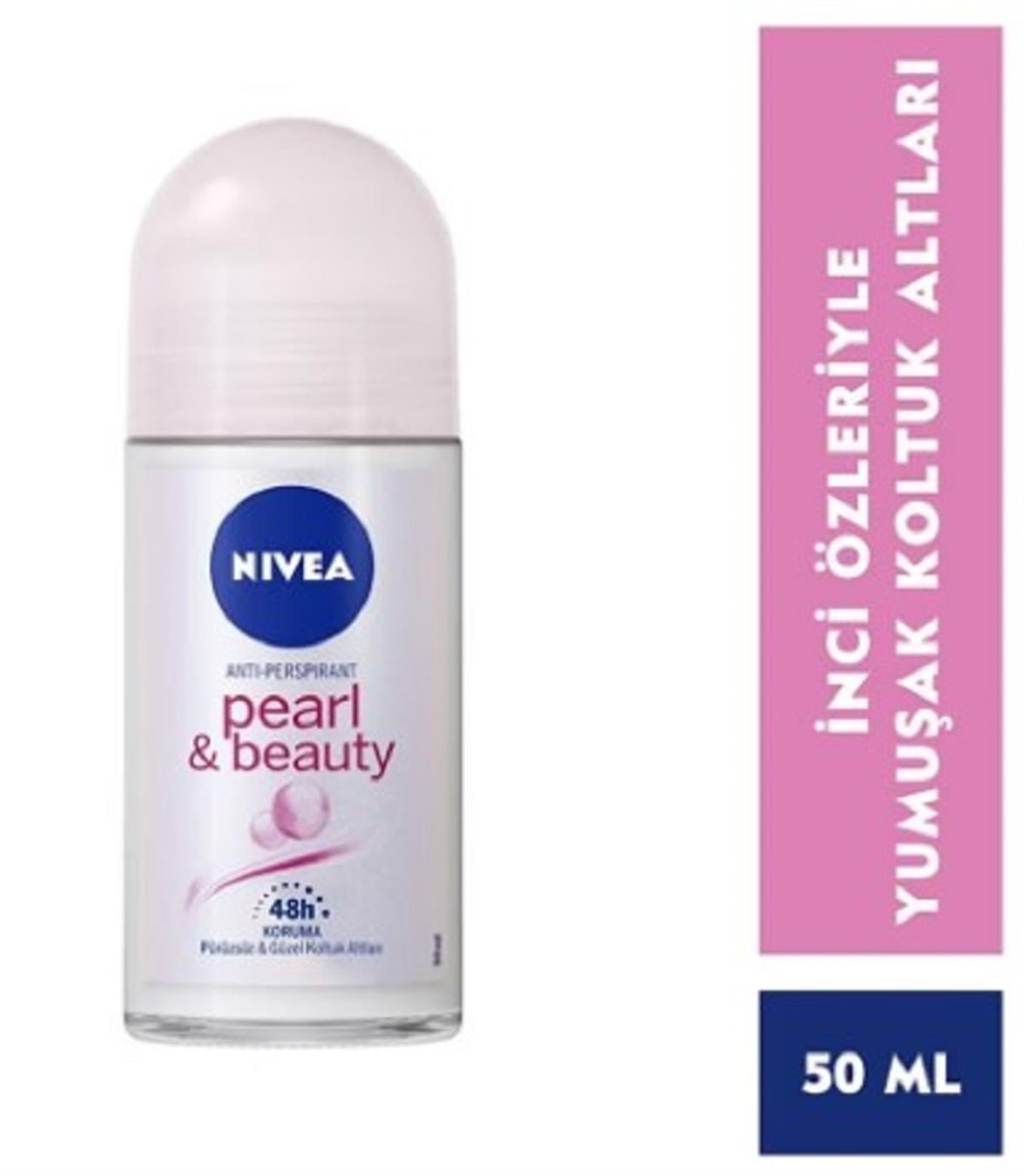 NİVEA Nivea Pearl Beauty Roll-On Deodorant 50 ml
