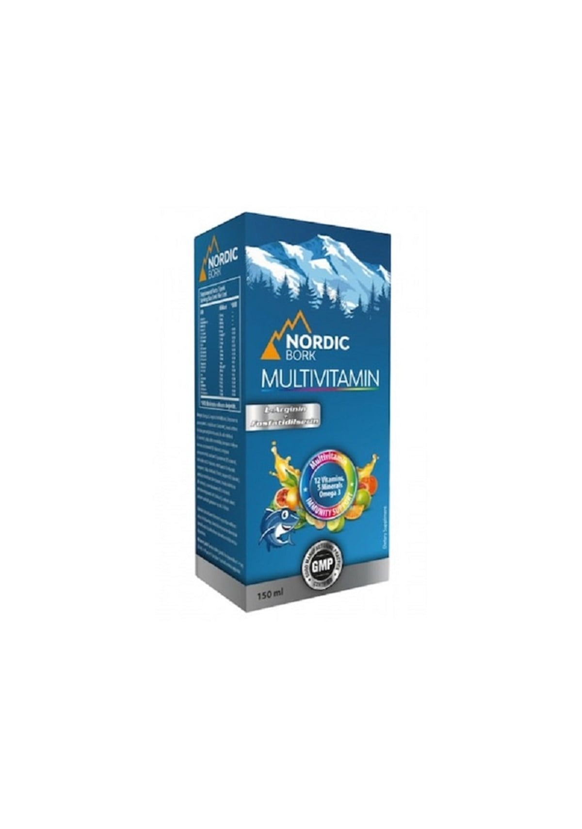 Nordic Nordic Bork Multivitamin Şurup 150 ml