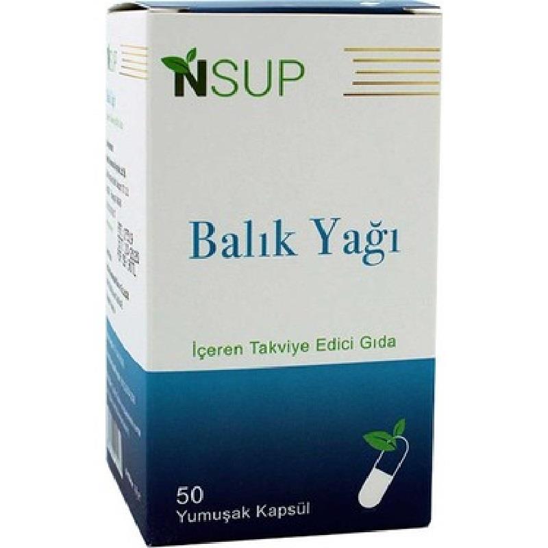 NSUP Nsup Omega 3 Balık Yağı 1000 mg 50 Softgel