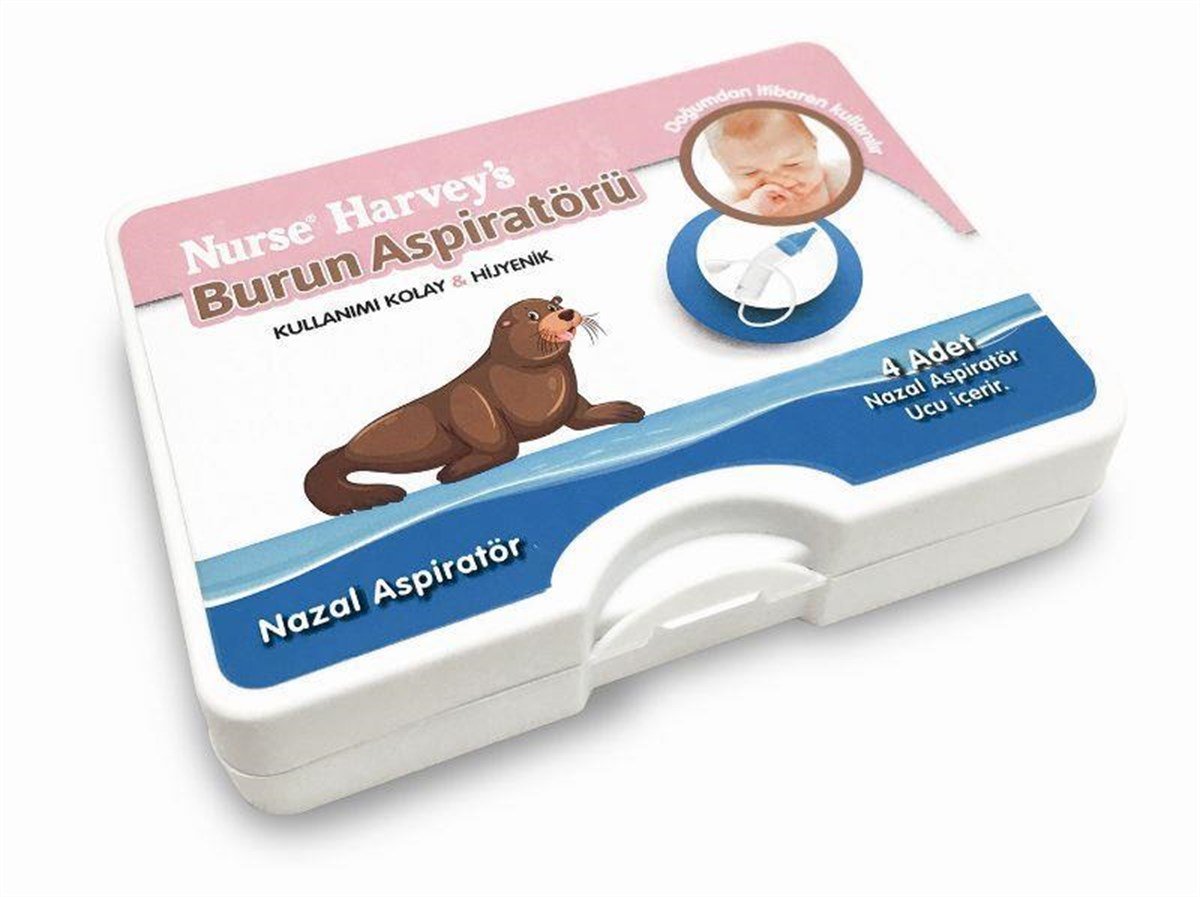 Nurse Harvey's Burun Aspiratörü + 4 Adet Yedek Uç
