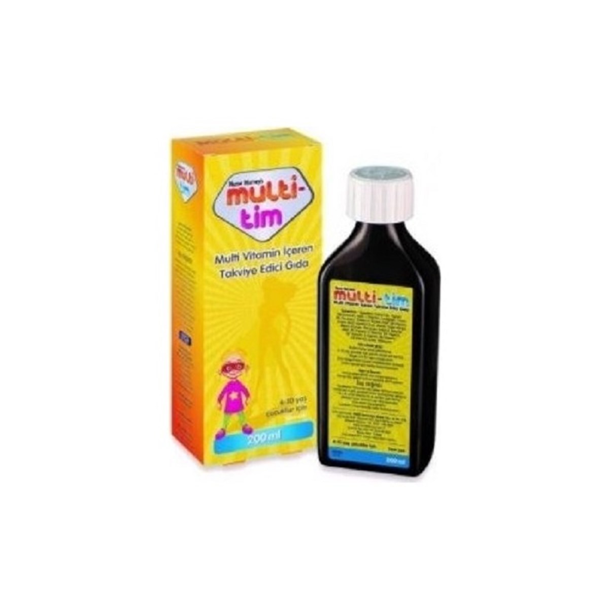Nurse Harvey's Nurse Harvey's Multi-Tim Şurup 200 ml