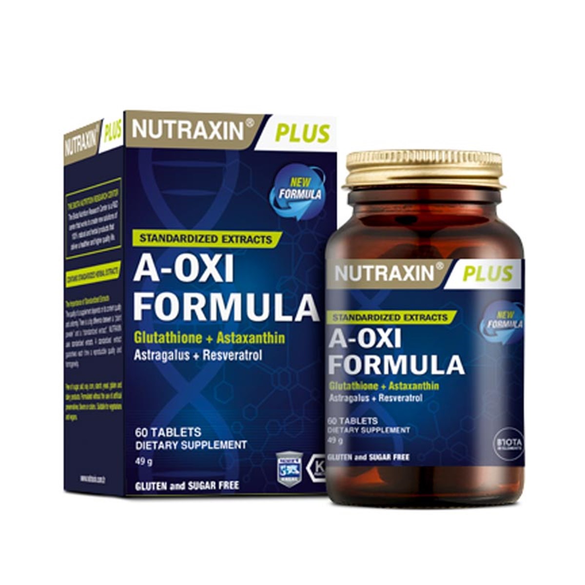 NUTRAXİN Nutraxin A-Oxi Formula 60 Tablet