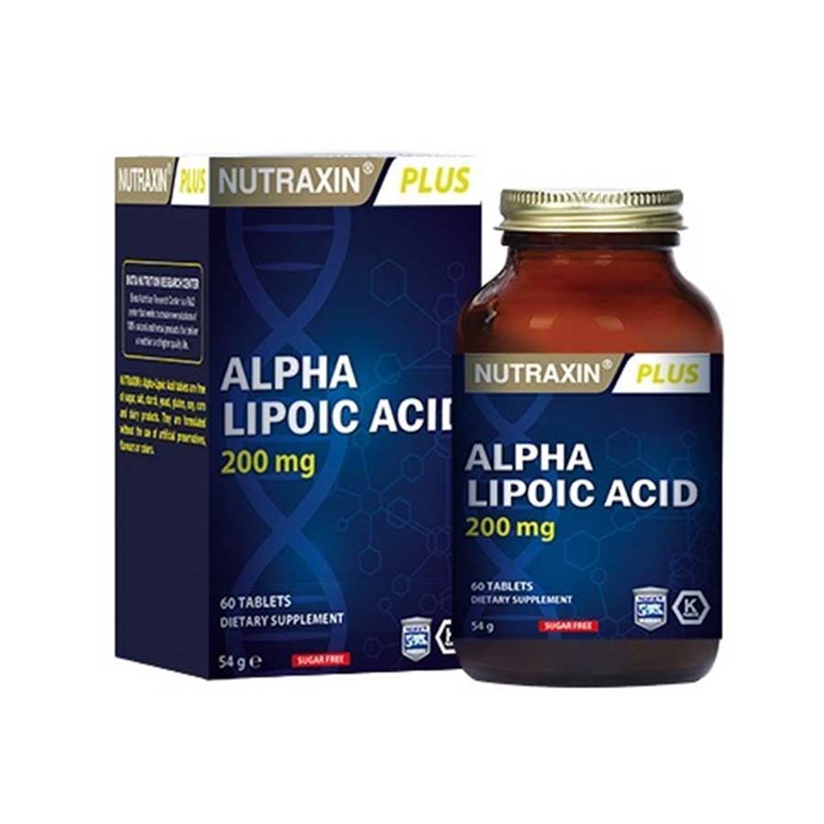 NUTRAXİN Nutraxin Alpha Lipoic Acid 200 mg 60 Tablet