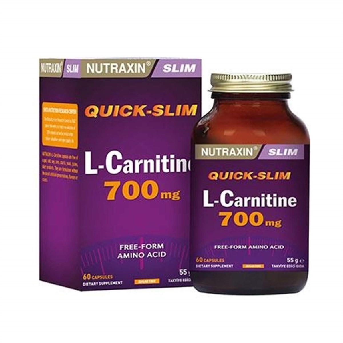 Nutraxin Nutraxin L-Carnitine 60 Kapsül
