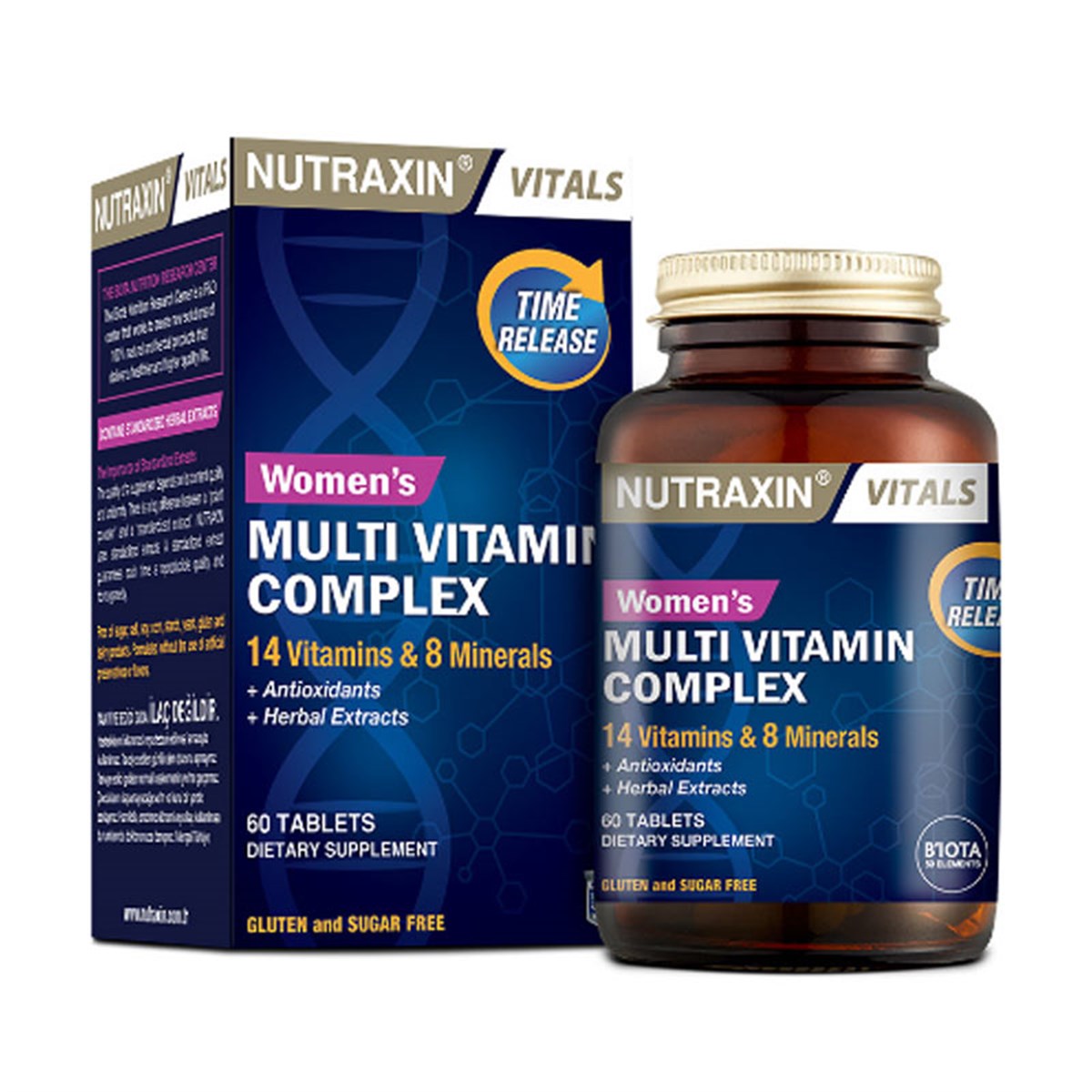 Nutraxin Nutraxin Multivitamin Kadın 60 Tablet