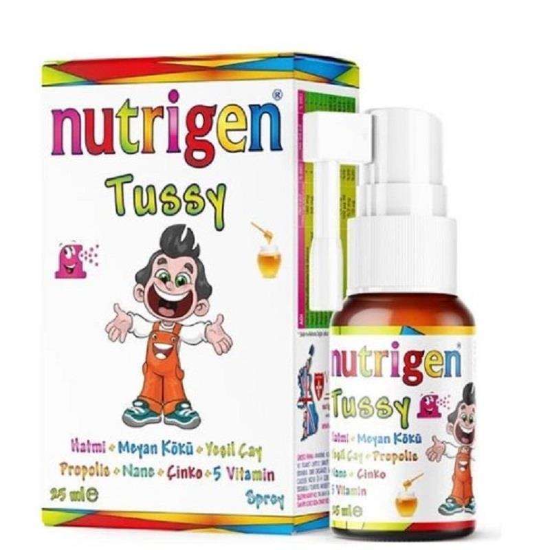 NUTRİGEN Nutrigen Tussy Boğaz Spreyi 25 ml