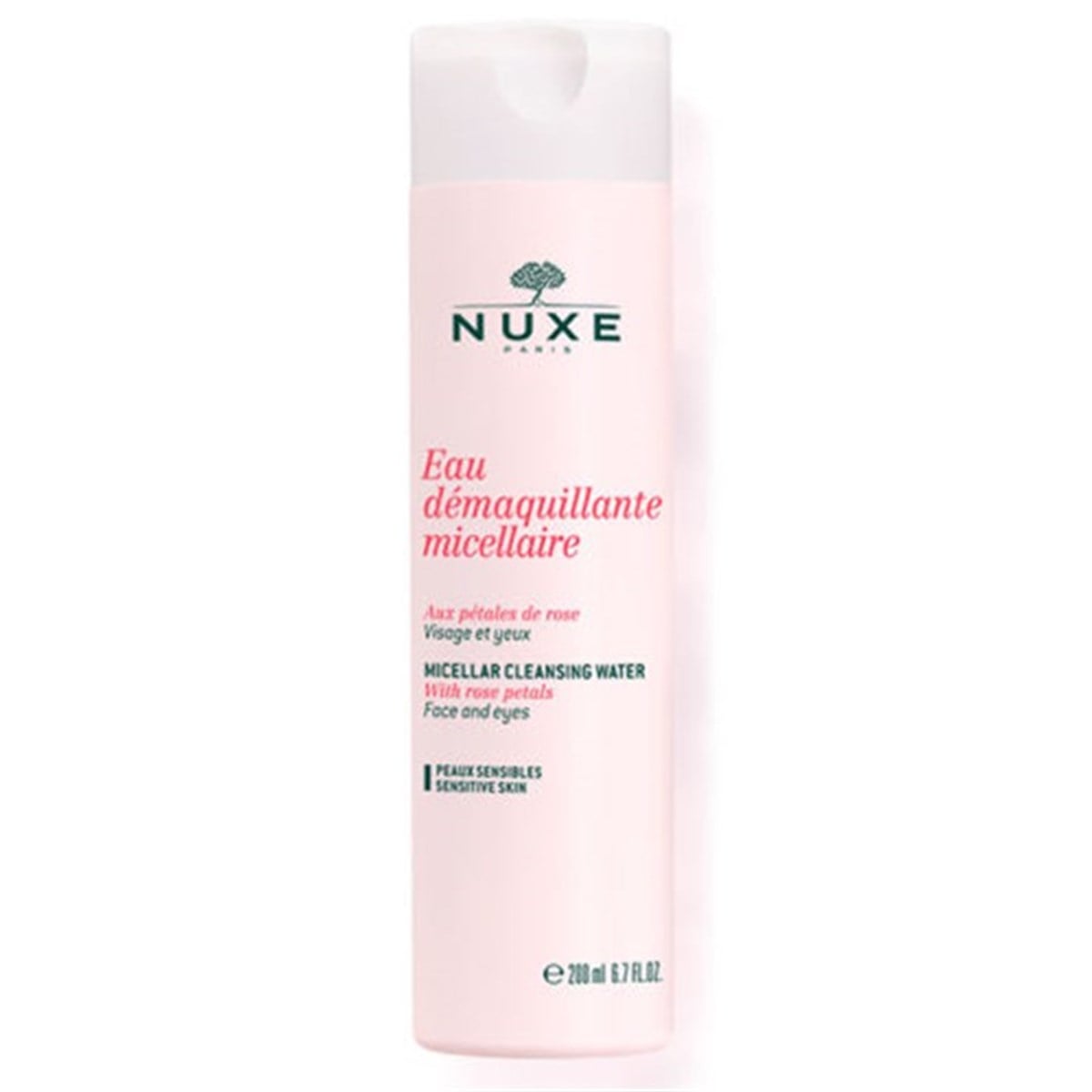 NuxeNuxe Eau Demaquillante Micellaire Aux Petales De Rose - Gül Yaprağı Makyaj Temizleme Suyu 200 Ml