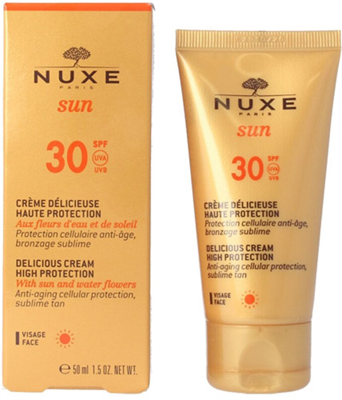 NuxeNuxe Emulsion Spf 30 - Güneş Koruyucu Yüz Kremi Spf 30 50 Ml