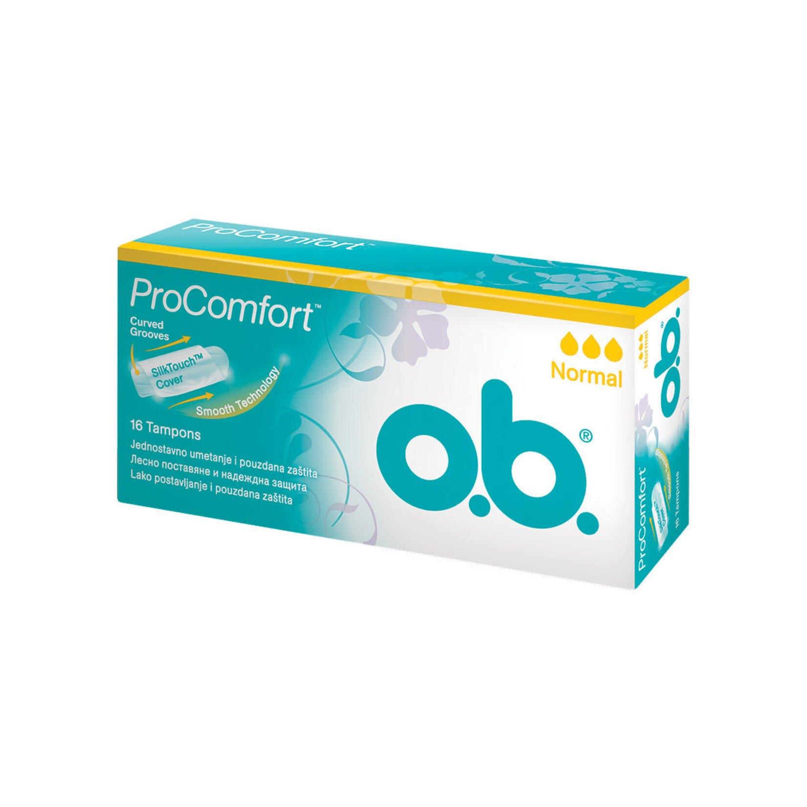 O.B. O.B. ProComfort Tampon Normal 16'lı