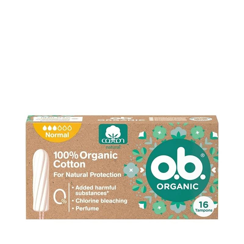 O.B. O.B. Organic Normal Tampon 16'lı