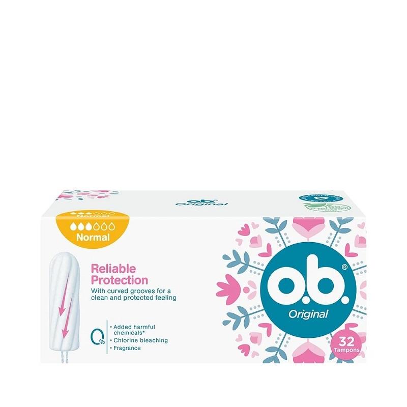 O.B. O.B. Original Normal Tampon 32'li