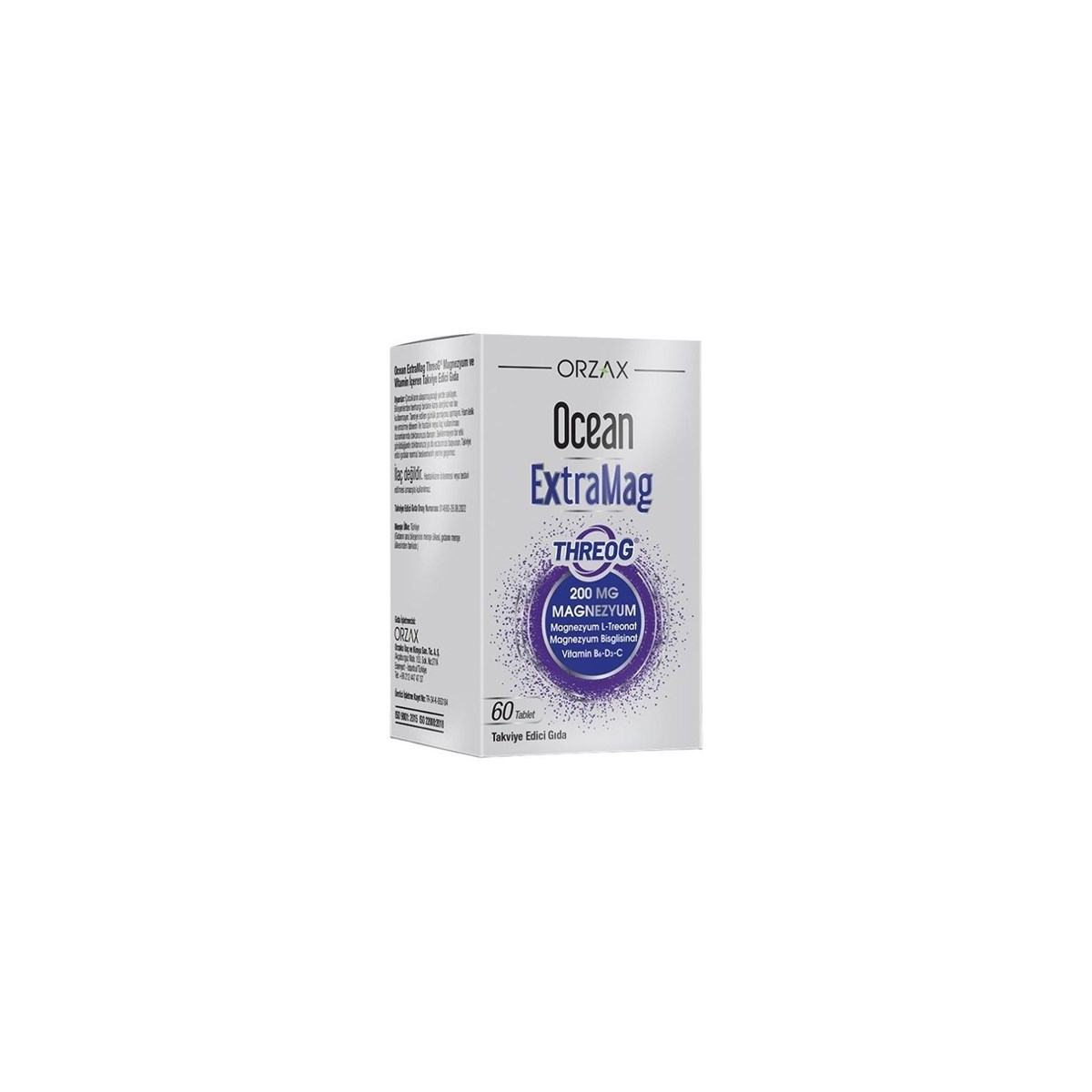 OCEAN Ocean Extramag Threog 200 mg Tablet 60'lı
