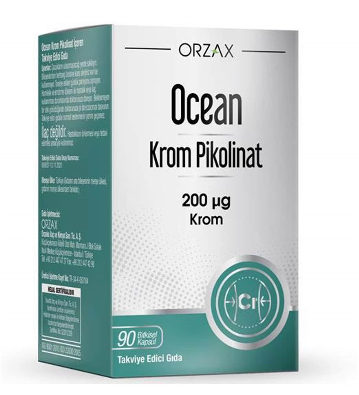 Ocean Ocean Krom Pikolinat 200 mcg 90 Kapsül