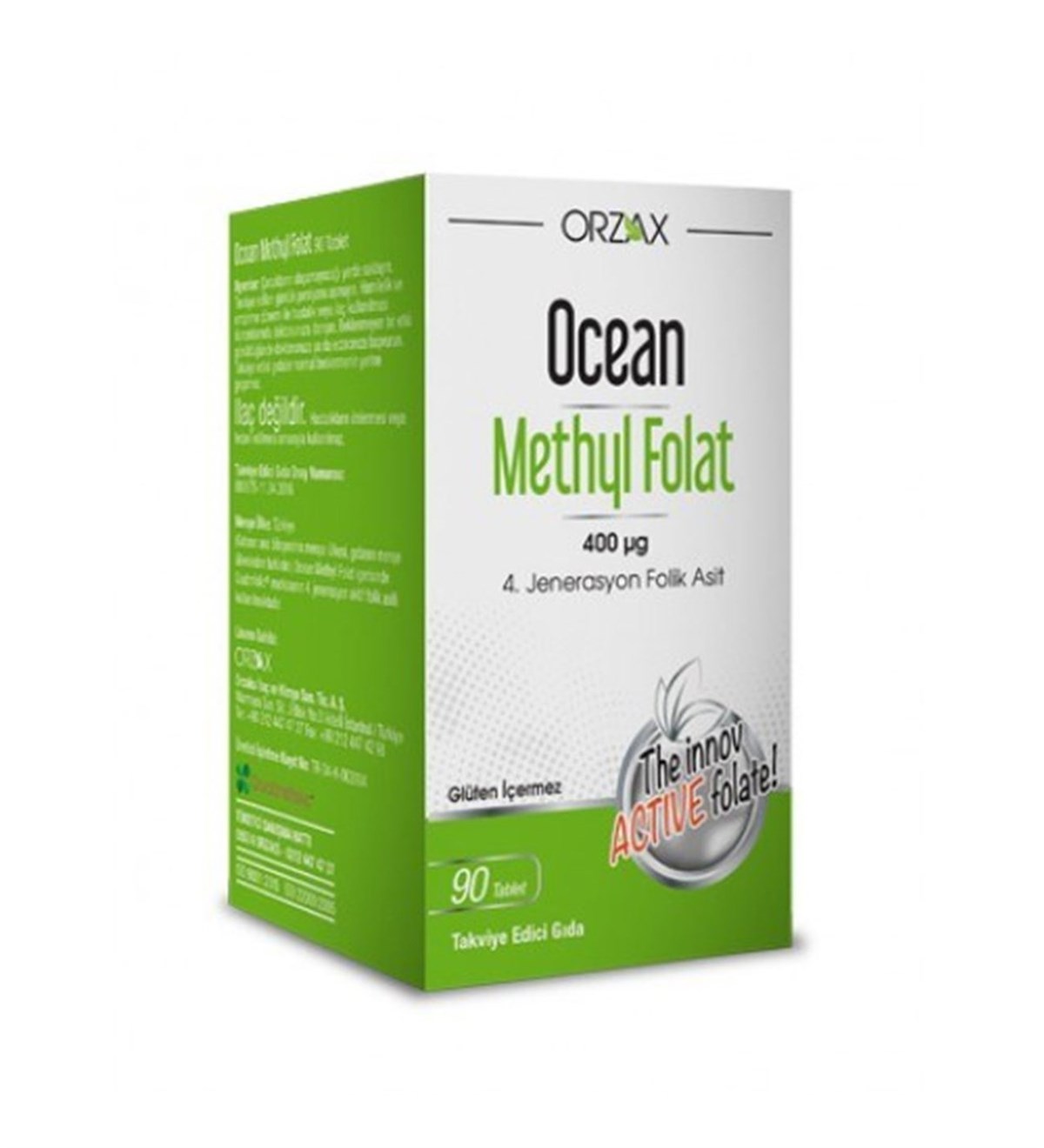 Ocean Ocean Methyl Folat 30 Tablet