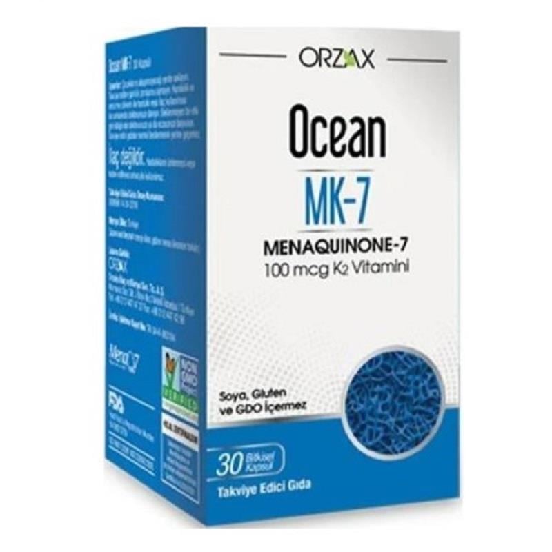 Ocean Ocean MK-7 100 mcg Vitamin K2 30 Kapsül