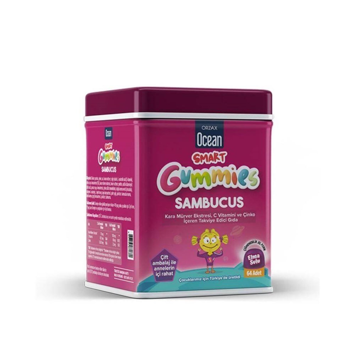 Ocean Ocean Smart Gummies Sambucus 64'lü