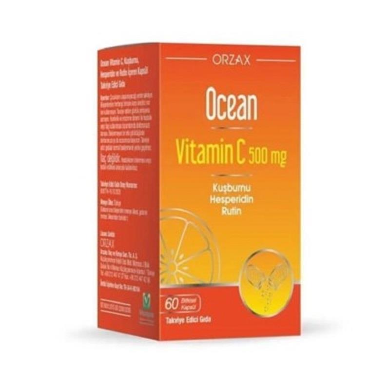 Ocean Ocean Vitamin C 500 mg 60 Tablet