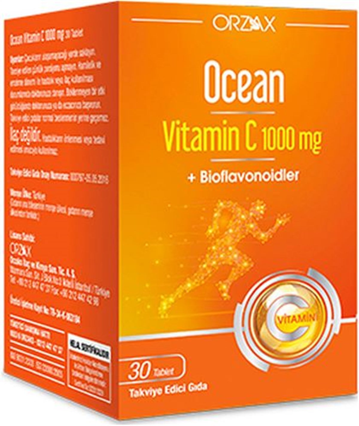 Ocean Vitamin C 1000mg 30 Tablet