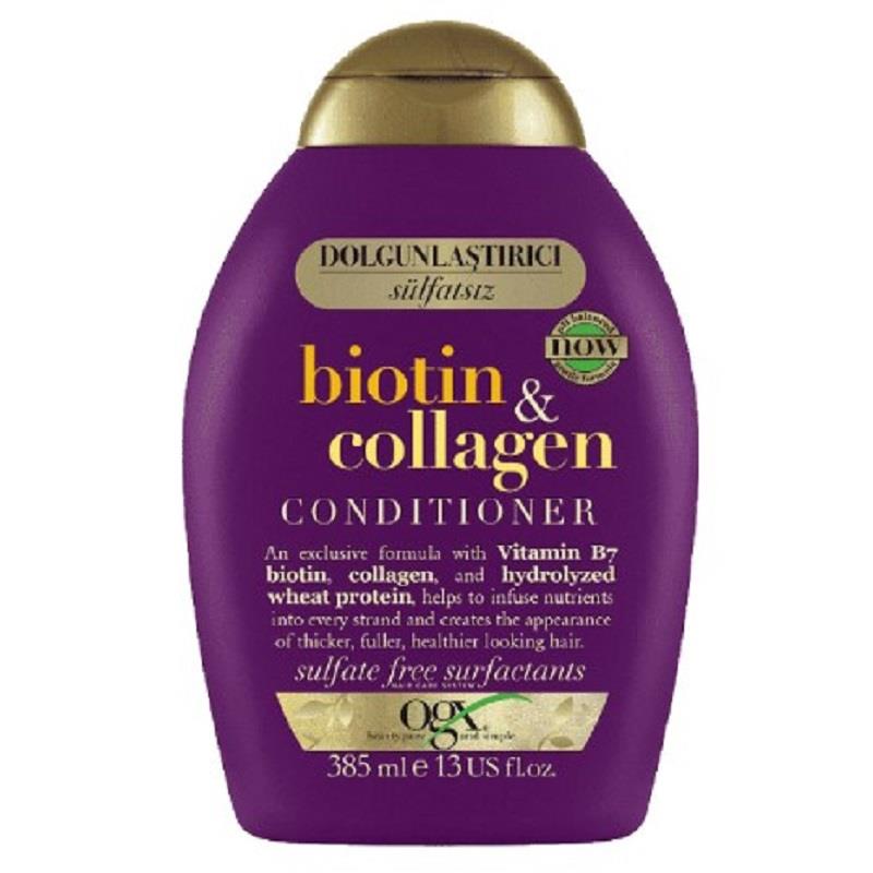 OGX OGX Saç Kremi Dolgunlaştırıcı Biotin & Collagen Bakım 385 ml